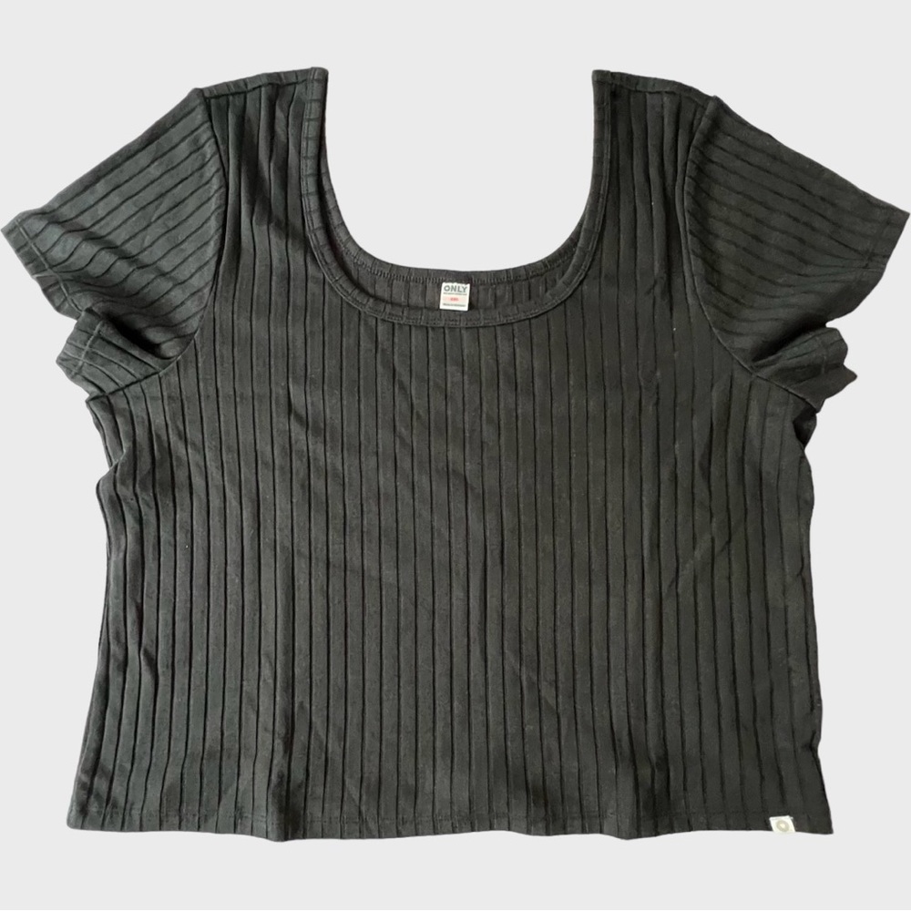OLD NAVY ONLY Scoop-Neck Rib-Knit Pajama T-Shirt